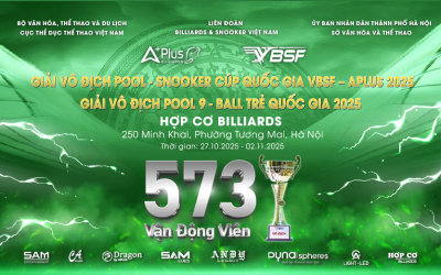 CÚP QUỐC GIA 2025 QUY TỤ HƠN 500 CƠ THỦ HÀNG ĐẦU VIỆT NAM THAM GIA TRANH TÀI