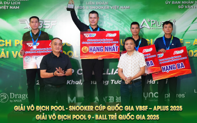 TỔNG KẾT LỄ TRAO GIẢI NỘI DUNG SNOOKER | GIẢI VÔ ĐỊCH POOL - SNOOKER CÚP QUỐC GIA VBSF – APLUS 2025