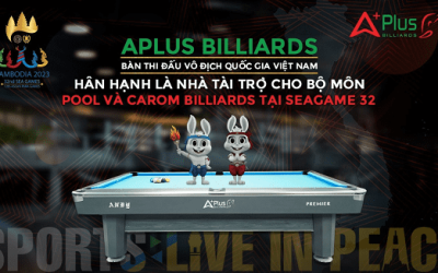 Aplus Billiards Chính Thức Tài Trợ SEA Games 32 – Bàn Bida Việt Vươn Tầm Đông Nam Á