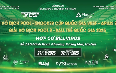 APLUS BILLIARDS ĐỒNG HÀNH CÙNG GIẢI ĐẤU CÚP QUỐC GIA 2025 