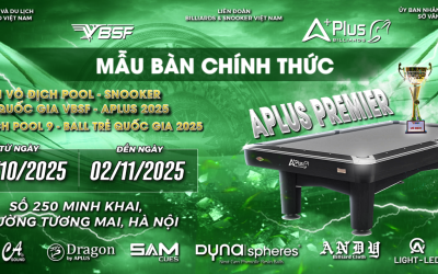 APLUS PREMIER – BÀN THI ĐẤU CHÍNH THỨC TẠI HAI GIẢI VÔ ĐỊCH CÚP QUỐC GIA 2025
