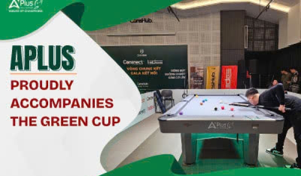 Aplus Proudly Accompanies the Green Cup