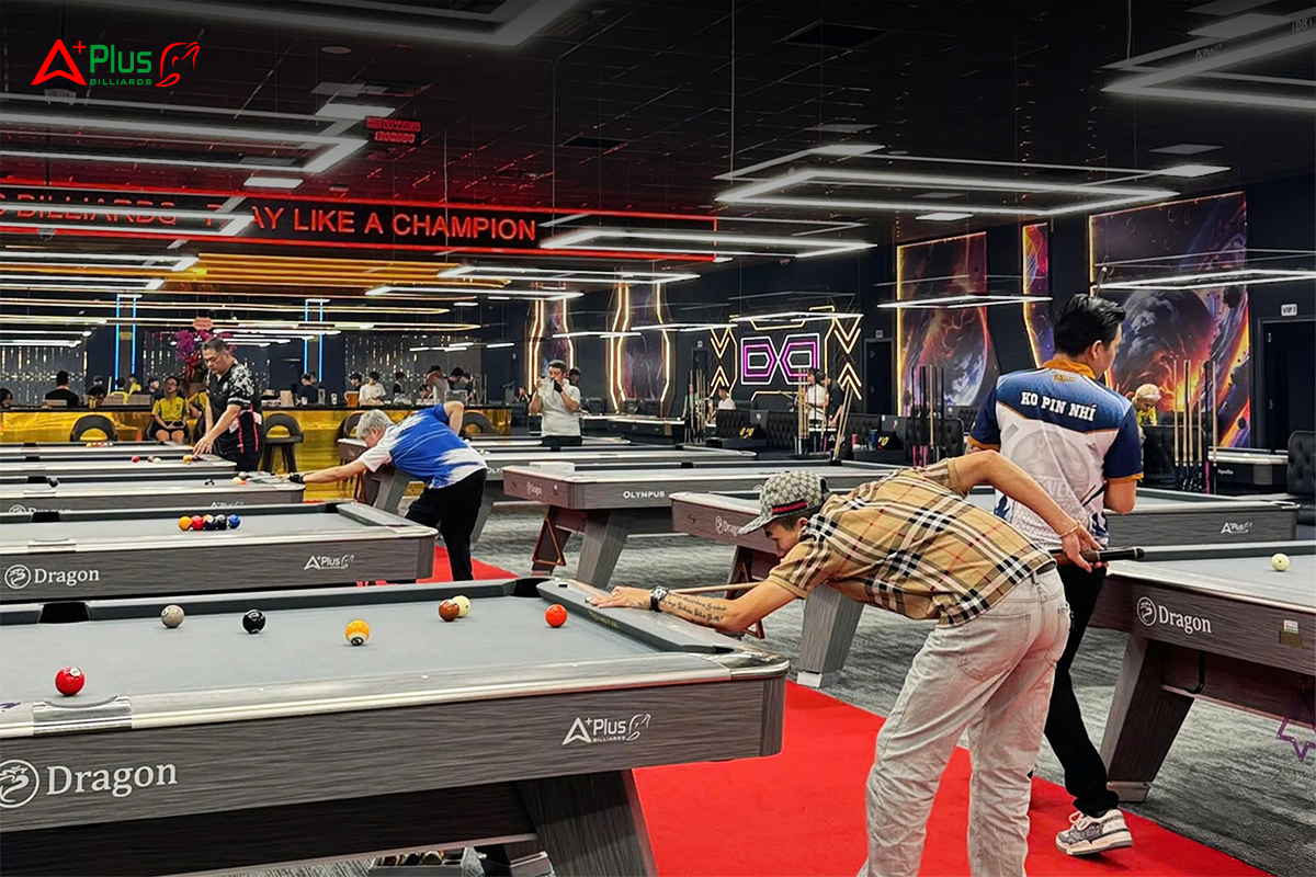 Bàn Aplus được tin dùng tại nhiều CLB chuyên nghiệp trong và ngoài nước